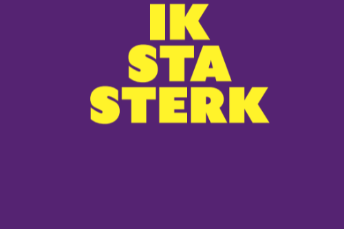 tekst: ik sta sterk