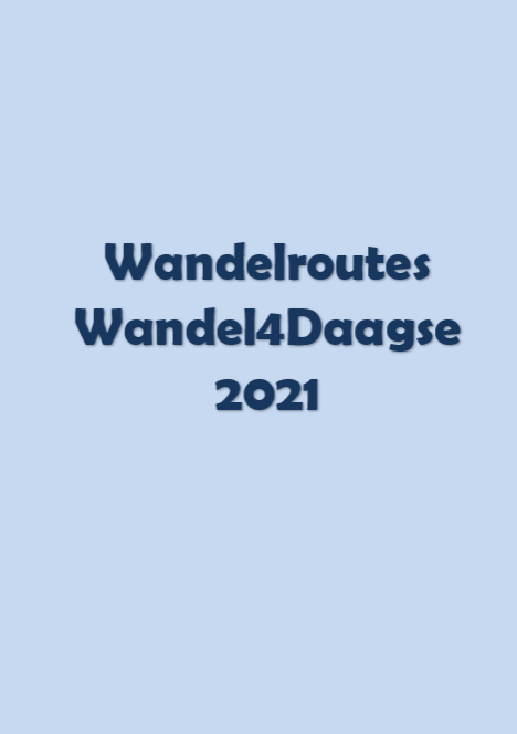 Wandelroutes Wandel4Daagse 2021