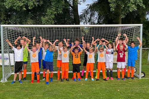 Voetballen in Wolfheze!
